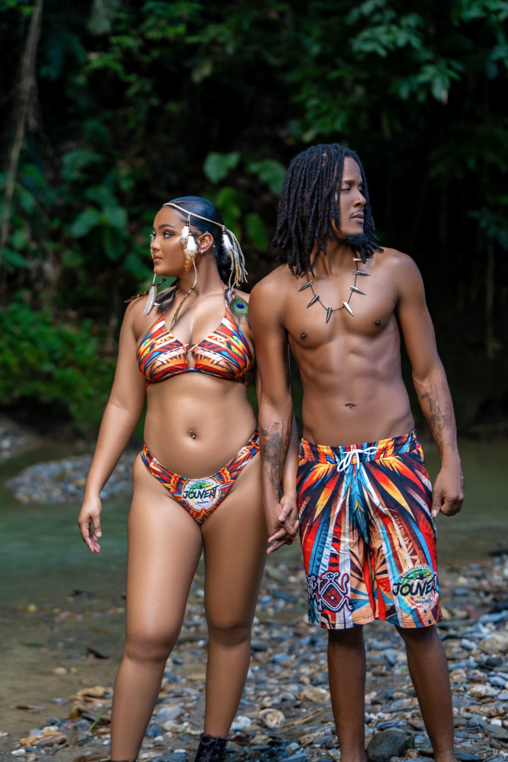SKN Caribs and Arawaks Two Piece Swimsuit 2024 - Image 5